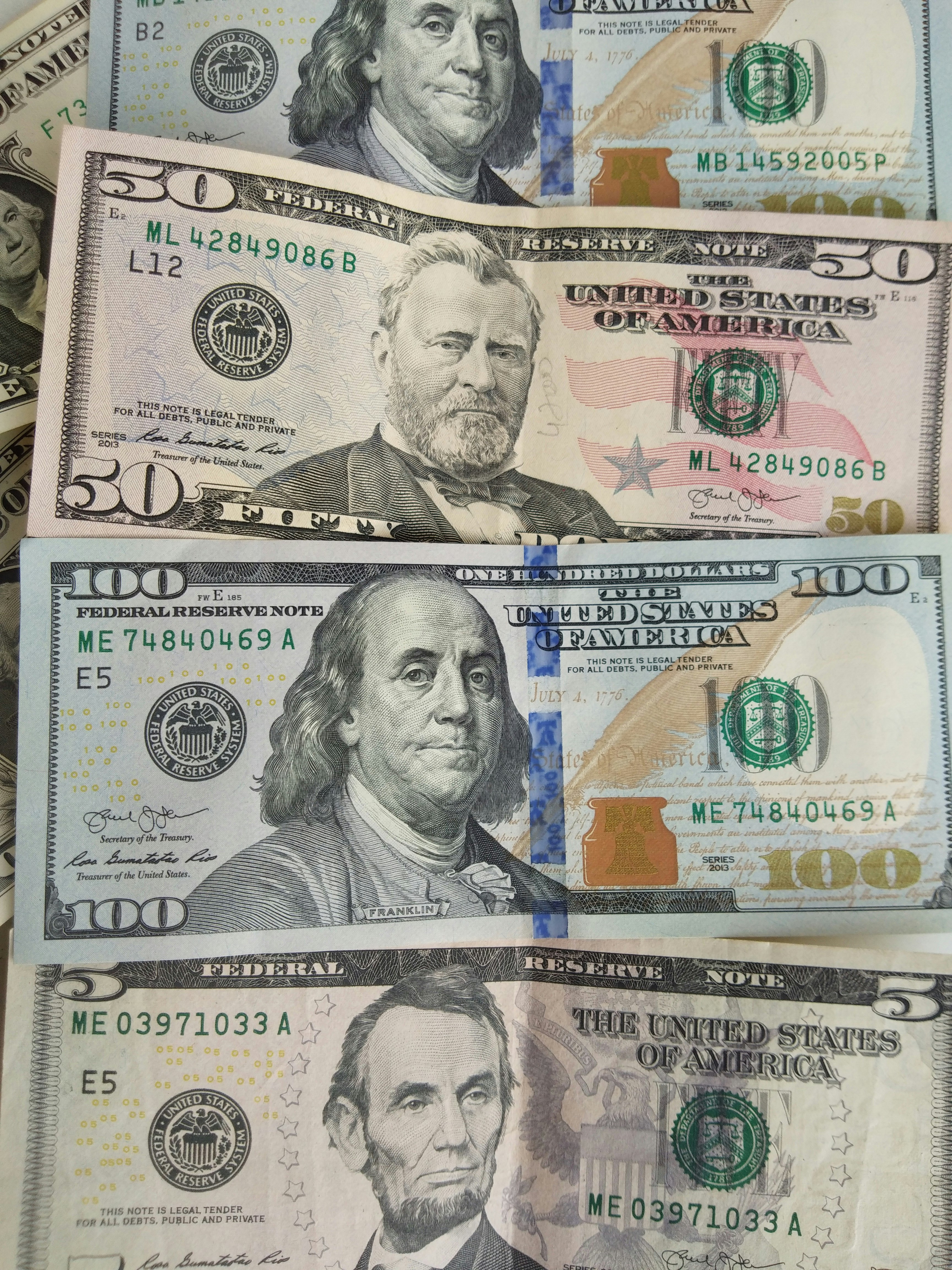 100 us dollar bill